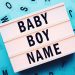 English Names For Baby Boys