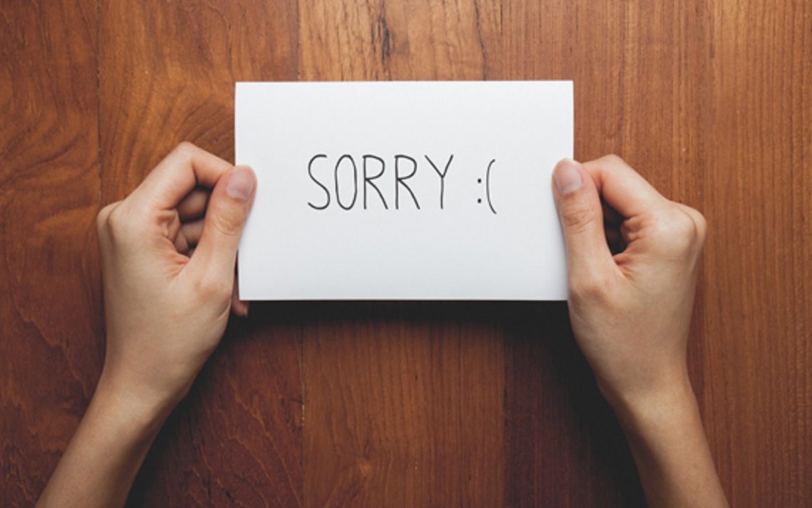 Apology Messages For Him