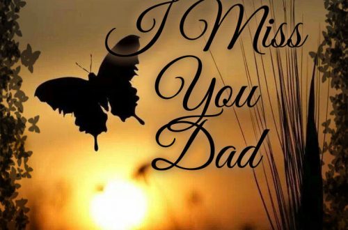 I Miss You Messages For Dad After Death