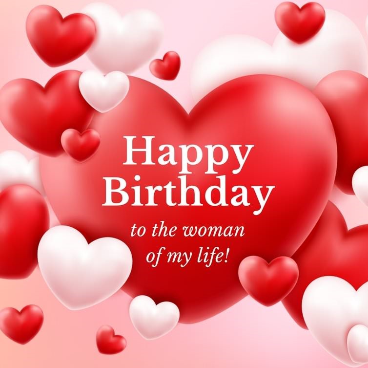 Birthday Words For Wife Card